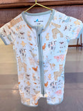 Spring Farm Friends Romper