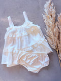 Eloise Cross-Stitch Dress with Bloomers