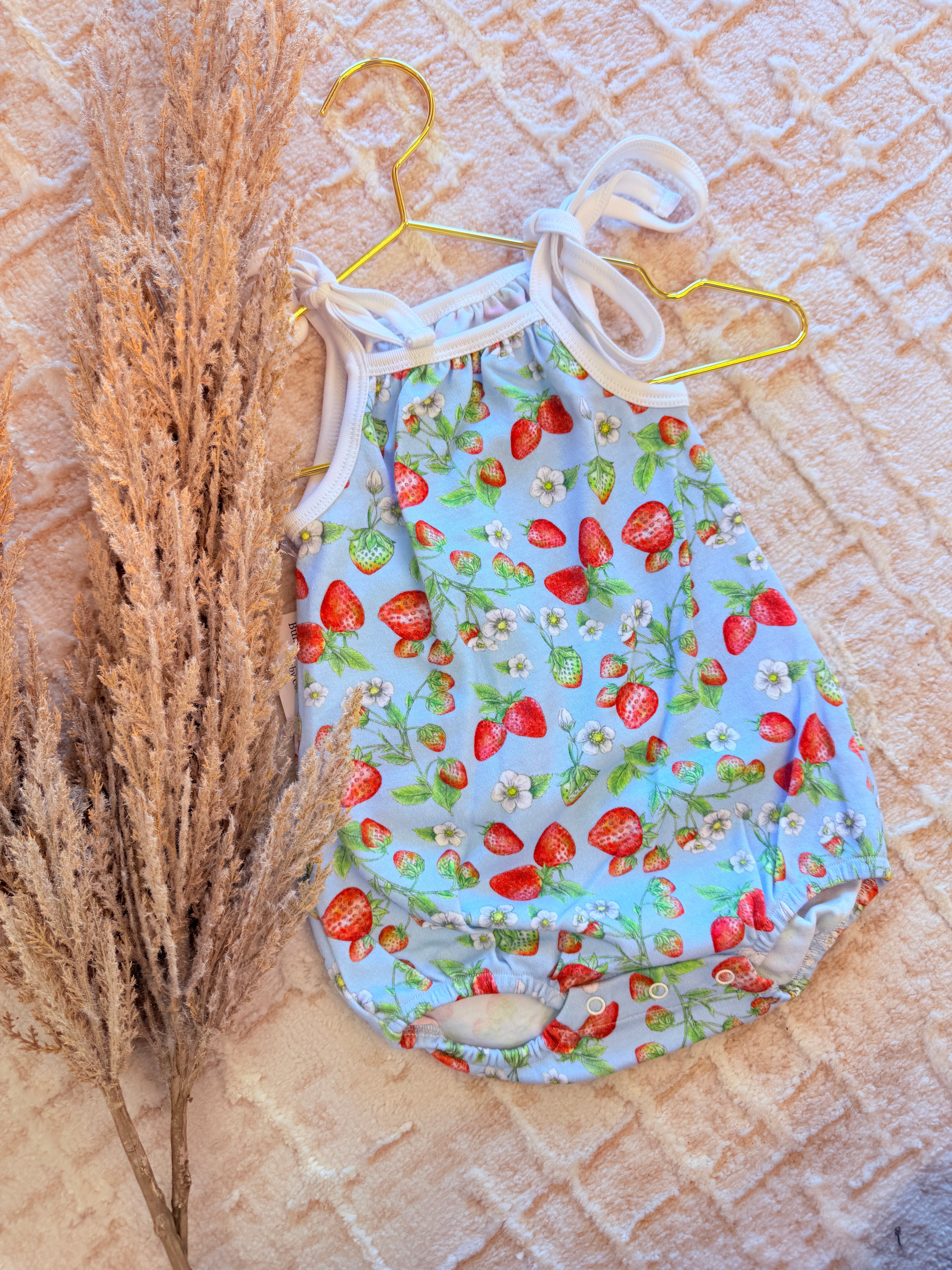 Strawberry Fields Onsie