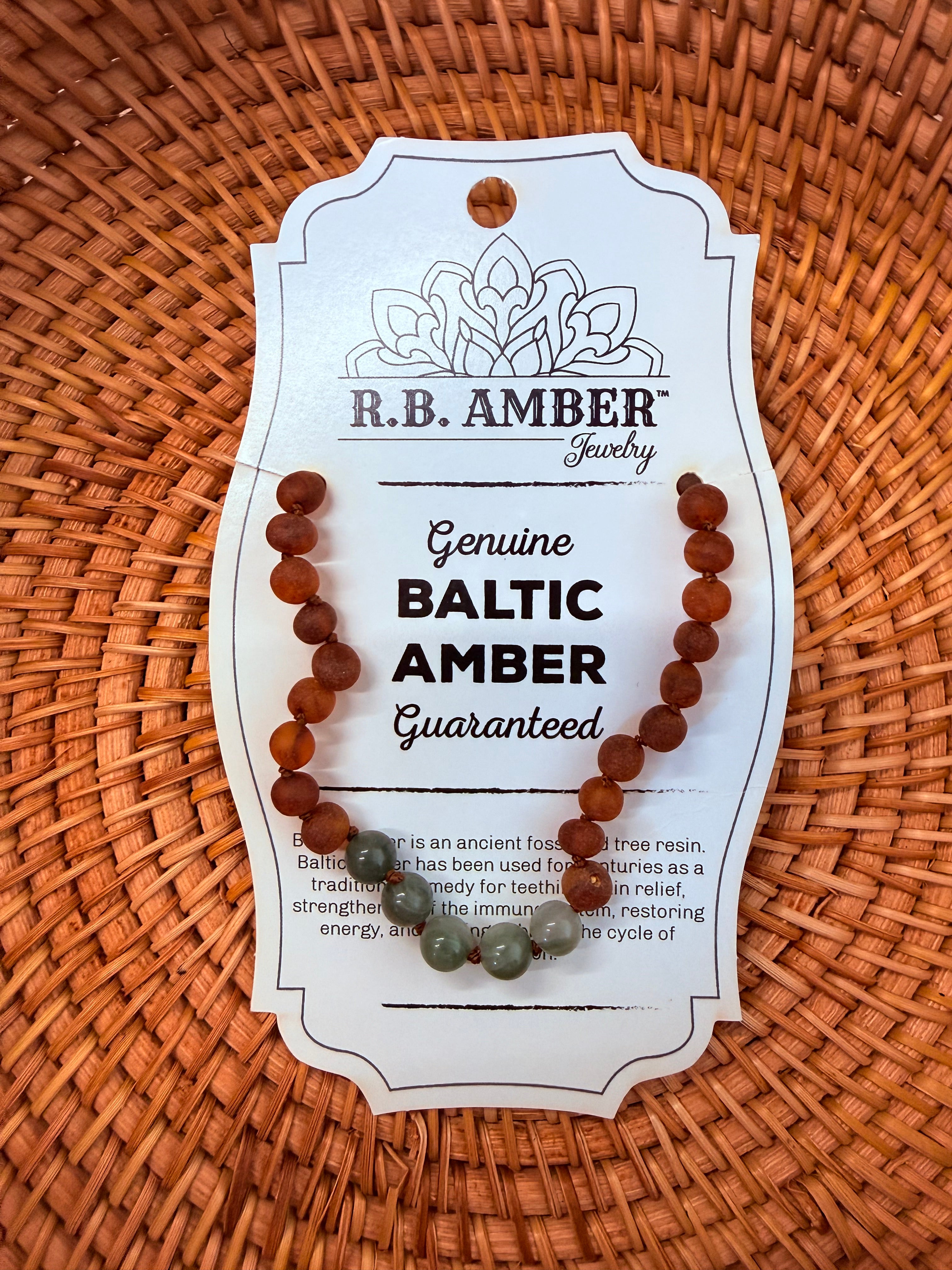 Baltic Amber Necklace Teether