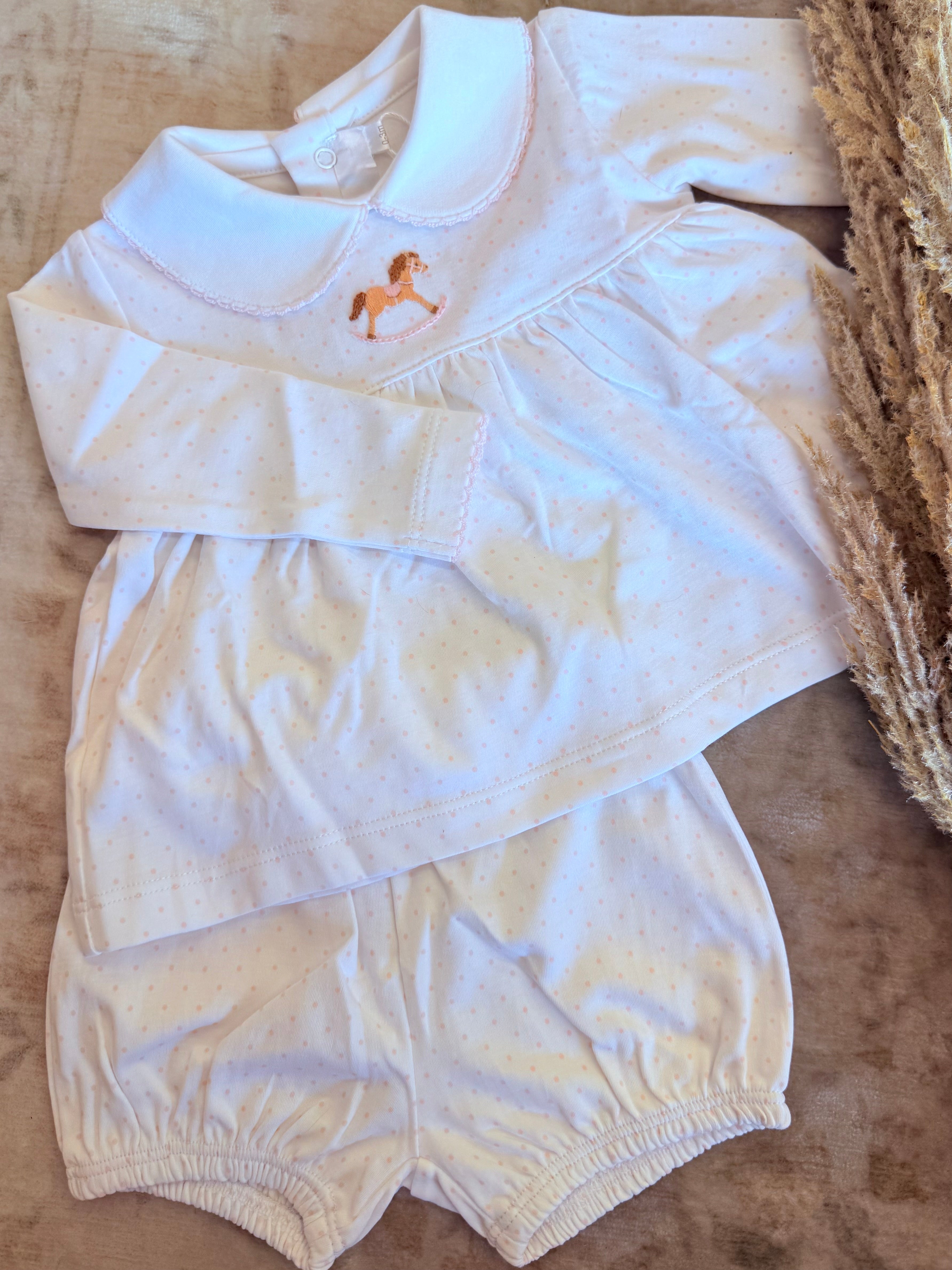 Rocking Horse Bloomer Set