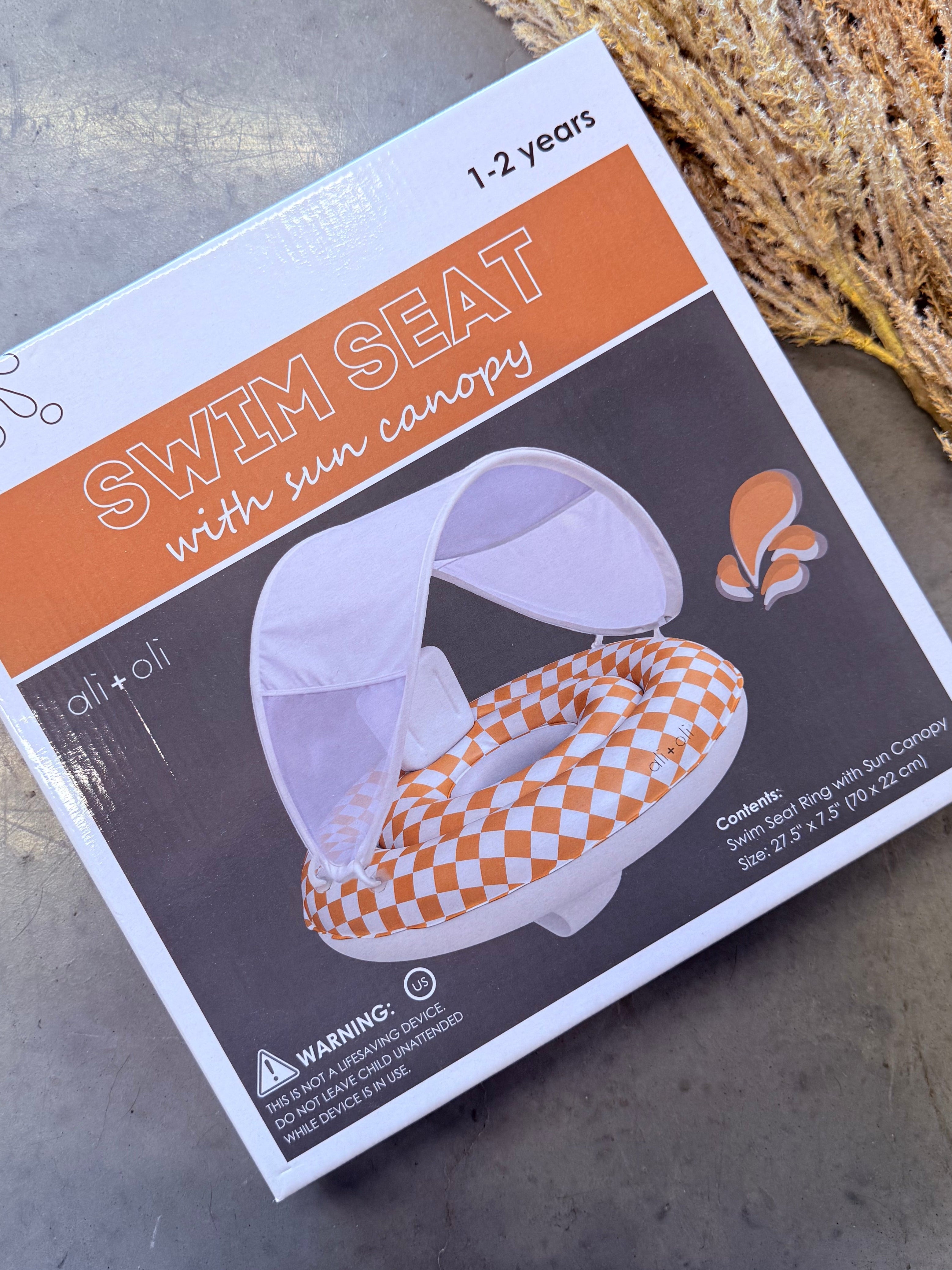 Swim Seat with Sun Canopy