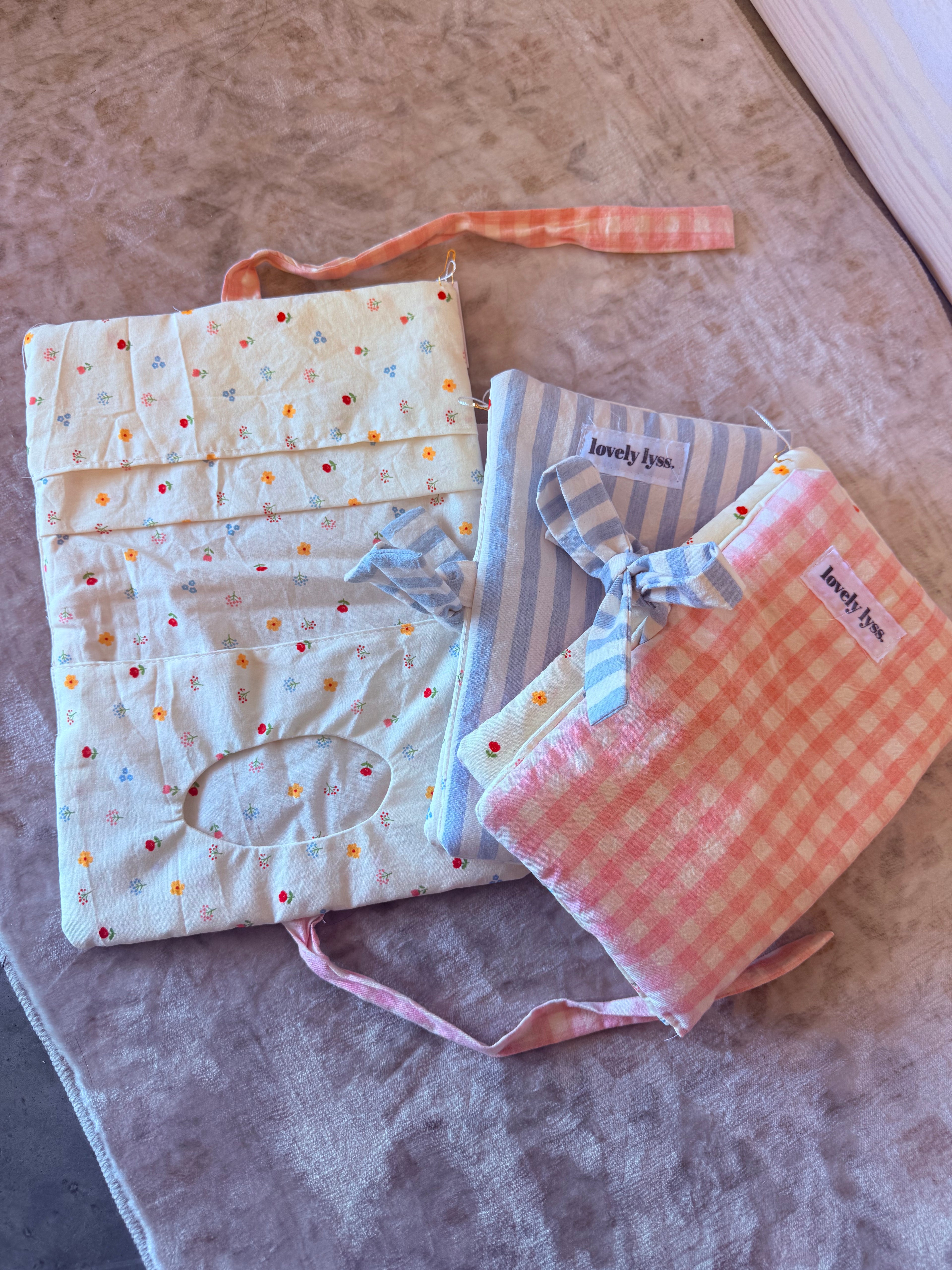 Handmade Diaper & Wipe Pouch