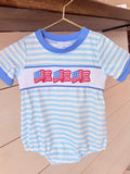 Blue Stripe Flag Bubble