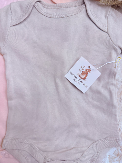 Basic Short Sleeve Layering Onesie