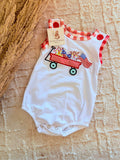 God Bless America Romper