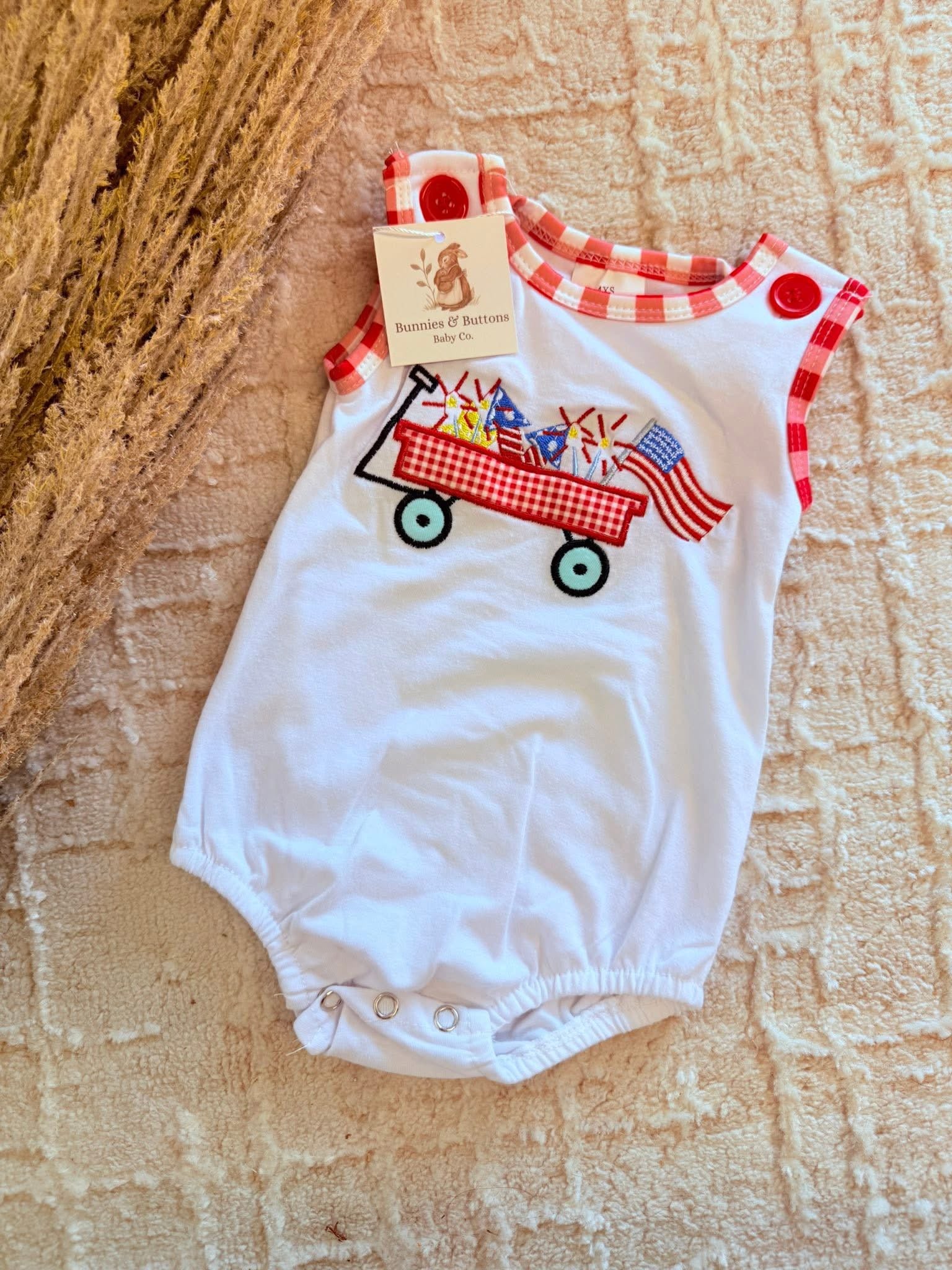 God Bless America Romper