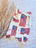All American Girl Bubble Romper