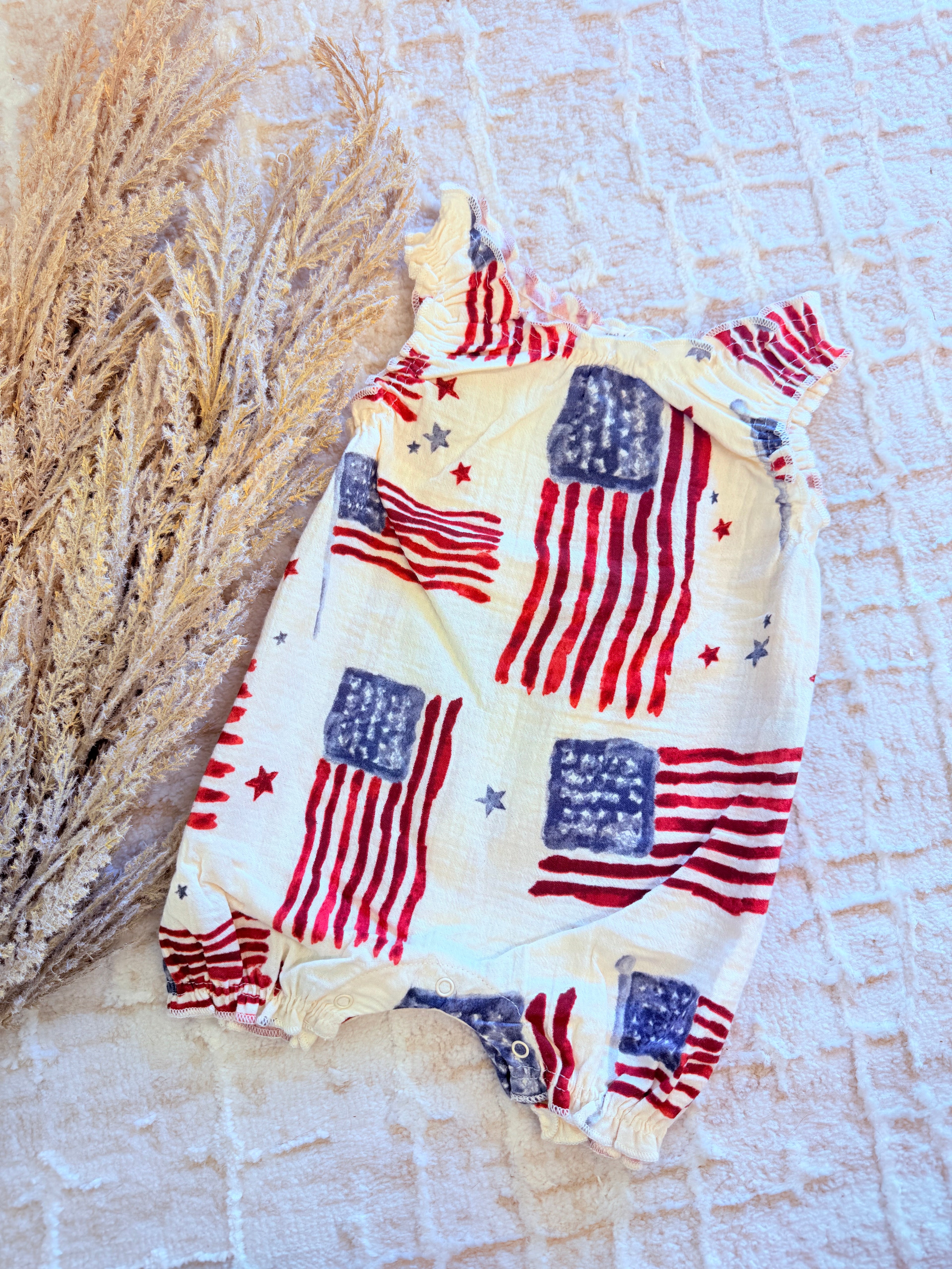 All American Girl Bubble Romper