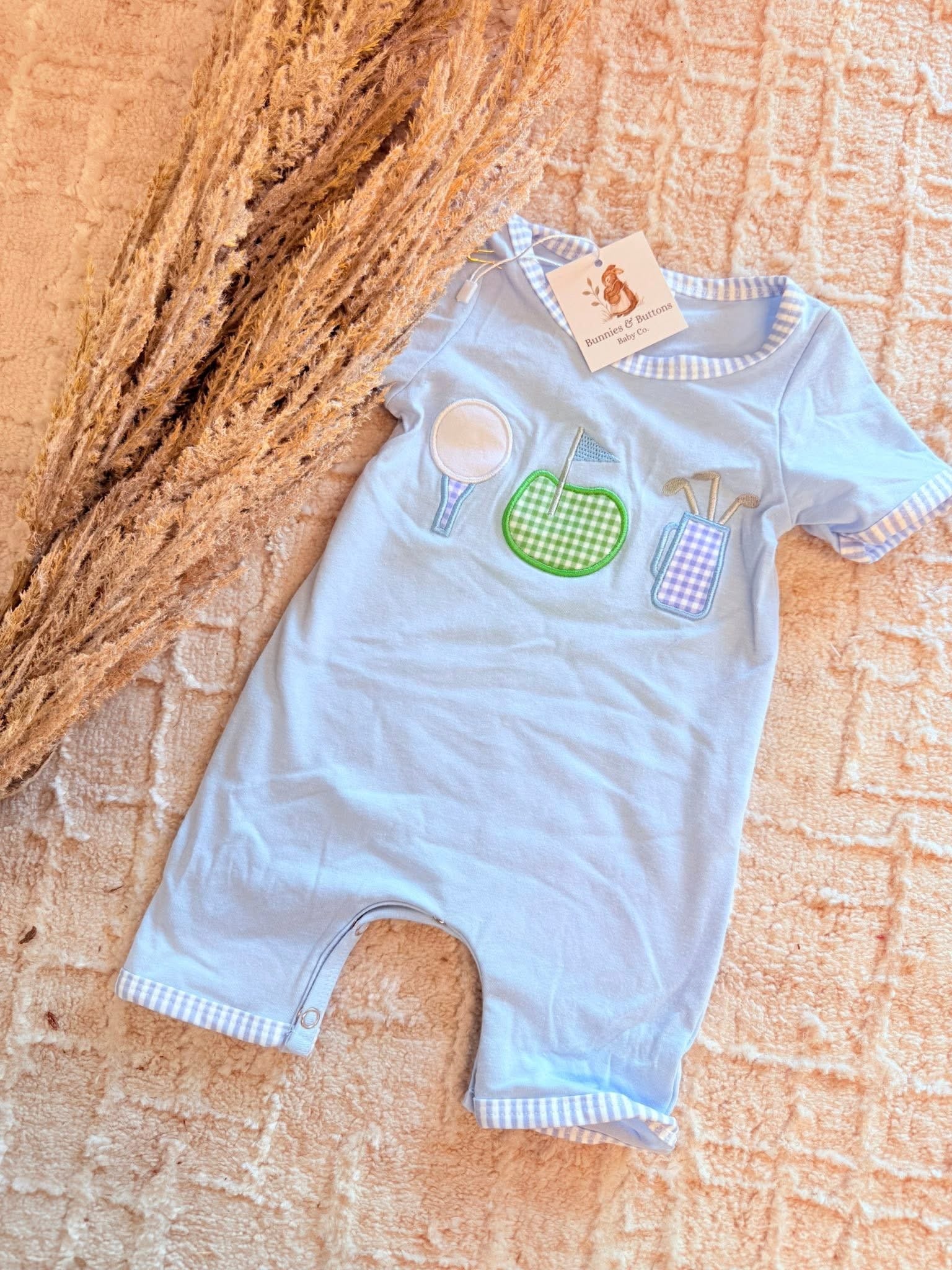 On the Green Romper