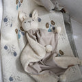 Ollie the Bunny Lovey Blanket