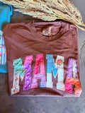 MAMA Patchwork Tee