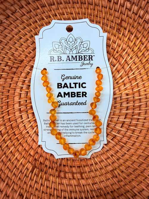 Baltic Amber Necklace Teether