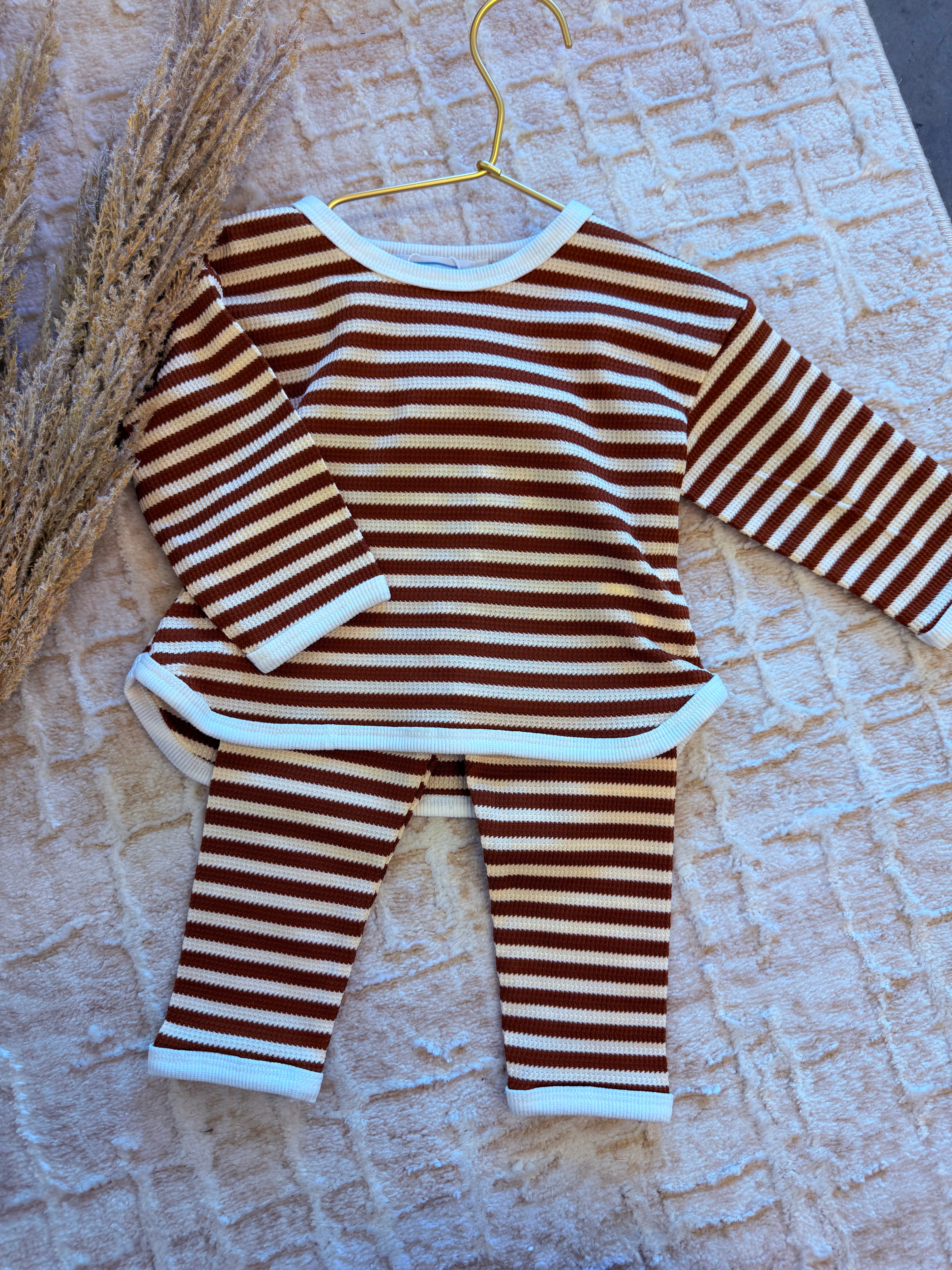Cozy Up Waffle Knit Set